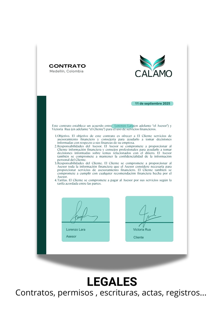Visual example of a contract for classification and field extraction